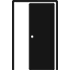 wood pocket door